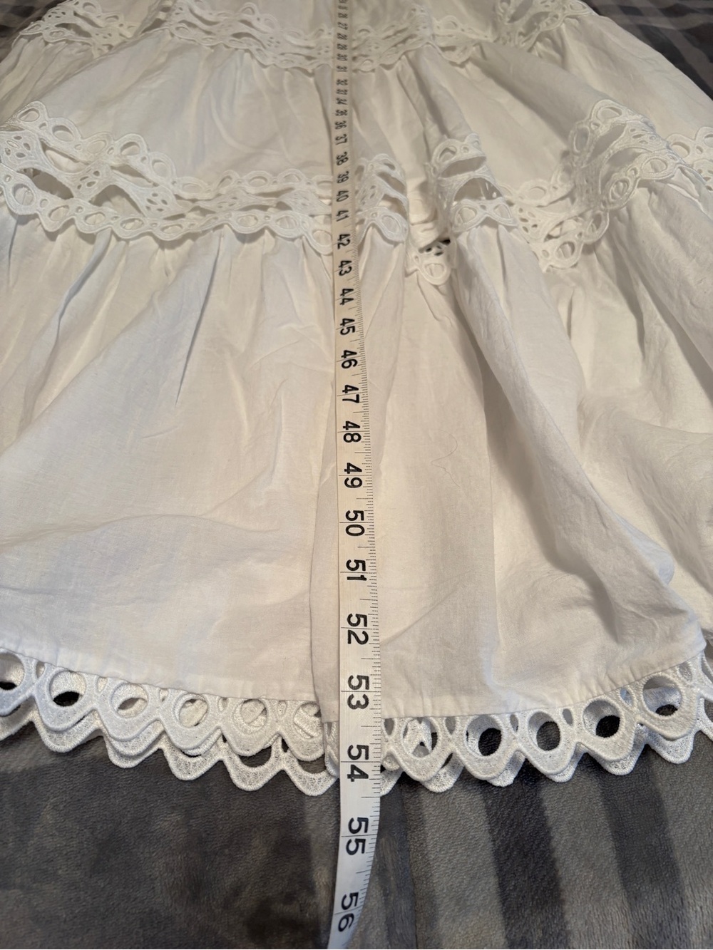Choklate Paris Ellie long dress in openwork cotton - Picture 11 of 11